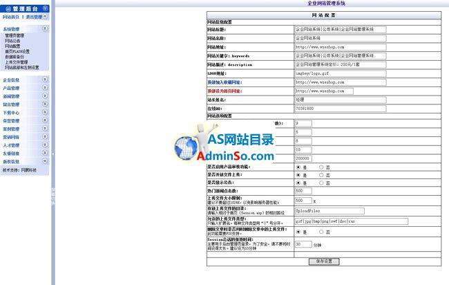 企业网站系统